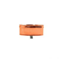 Tappo in rame con spurgo scarico condensa innesto f da 130mm
