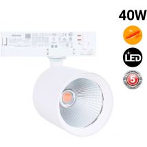 Faretto led a binario trifase 40W - Panifici - Driver Philips