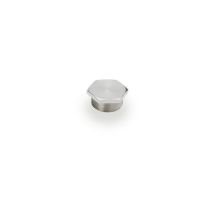 Tappo Metallico M16 – Ottone nichelato – Filettatura metrica ISO – Conformità CEI EN 60423