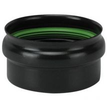 Tappo per deviazione a t per stufa a pellet light senza guarnizione col. nero opaco ï cm. 8