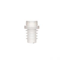 Tappo per testa lampada Zafferano poldina in silicone bianco - ld0349tp