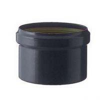 Tappo scarico condensa cieco per stufe a pellet nero opaco MM.1,2 - CM.8