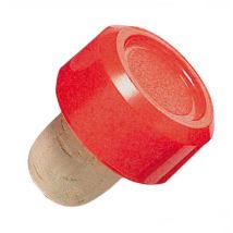Tappo Sughero con Ghiera in Plastica per Bottiglie 26,5 mm - 80 Pezzi - Eliplast