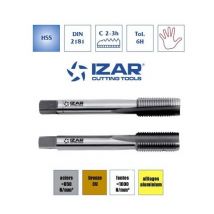Taraud à main (jeu de 2) Izar hss metrique pas fin M14 M14x1.50
