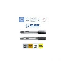 Taraud à main (jeu de 2) Izar hss metrique M4x0.50 pas fin M4x0.50