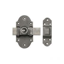 Targette de maitre Mermier 60 mm avec gâche - 410601