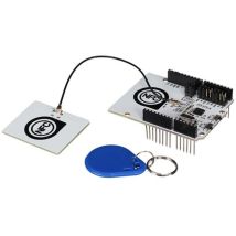 Scudo NFC/RFID per Arduino – Chip NXP PN532 – Interfacce SPI, I2C, UART – Distanza comunicazione 2,5 cm – Dimensioni 69 x 54 x 24 mm