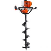 Tarière à essence 65cc avec pointe 150mm