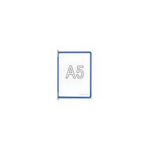 Tarifold - Marco transparente ue 10 unid para din A5 azul
