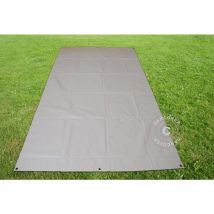 Tarpaulin, ground cover 2.6x3.1 m pvc, Grey