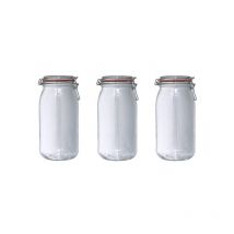 Le Parfait - juego de 3 tarros de cristal 3l - 908378