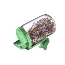 Germline - Tarro de germinar con soporte verde