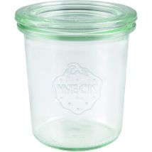 Weck - Tarro 140 ml (tarro de conservas de alta calidad con tapa de cristal, para conservas resistente al calor, apto para microondas y horno vidrio