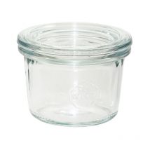 Weck - Tarro 80 ml (tarro de conservas de alta calidad con tapa de cristal para cocinar resistente al calor apto para microondas apto para horno