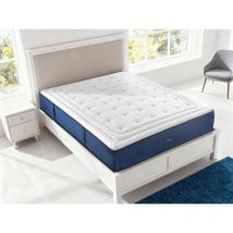 Taschenfederkernmatratze Shaula Elysium Spring 90x180 Cm – Höhe 30 Cm Mit 2 Cm Viscoschaum Auf Jeder Seite
