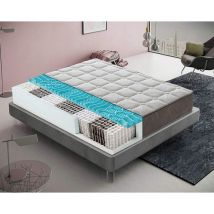 Ilovesleep - Taschenfedermatratze - 13 Komfortzonen - 800 Taschenfedern - Höhe 25 cm - 160x190