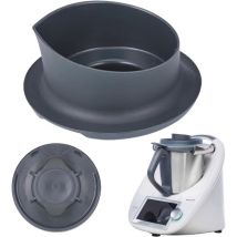 Tasse à Mesurer pour Thermomix TM6 TM5, Bouchon Doseur Compatible avec Thermomix Verre Doseur Amovible avec Échelle pour Thermomix TM5/TM6, Verre
