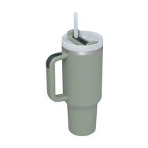 Fei Yu - Tasse de voiture avec poignée de 40 oz, tasse isolée en acier inoxydable 304, tasse à glace, tasse de voiture isolée chaude et froide