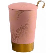 Tasse en porcelaine à double paroi avec infuseur - PRECIOUS