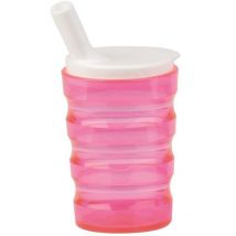 Kubek dla niepełnosprawnych - bezpieczny różowy