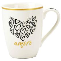 Tasse Mug en porcelaine Amour 340 cl – Type de produit, Quantité par pack, Matières, Style, Motif décoratif – KB8