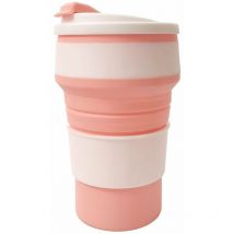 Tasse pliante tasse en silicone résistant à haute température qualité alimentaire tasse à café portable eau potable voyage rétractable tasse à eau,