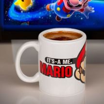 Tasse - Super Mario - Iii - Keramik - Weiß - 9,5 Cm Höhe
