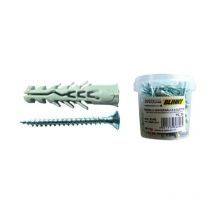 Blinky Tasselli 6-Alette Secchio 150 Pezzi con Vite 5mm