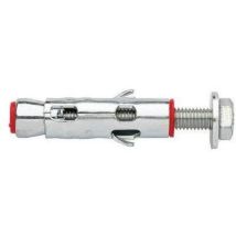 Anclador de acero ELM/B ELEMATIC – Fabricado en acero galvanizado – Fijaciones pesadas no pasantes – Tornillo hexagonal y arandela 8.8