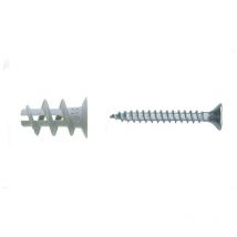 Tassello autofilettante in nylon per cartongesso con vite Fischer GKS