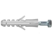 Unifix - Tasselli In Nylon 12 X 60 Mm Con Vite T.esagonale 8 X 80 Mm 50 Pz