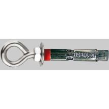 Tassello Pesante Con Occhiolo - M6 X 45 Mm Ø 8