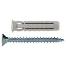 Tassello Universale In Nylon 6x30 Mm Con Bordino Unifix 100 Pz)