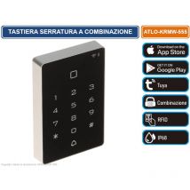 Tastiera smart wifi rfid apricancello serratura a combinazione da esterno per tag badge IP68 ggestibile da app tuya