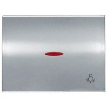 Tasto luce chiave titanium Niessen Waves 8404.4 tt
