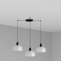 Tatawin m 3L Lampe à suspension blanche