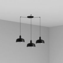 Tatawin m 3L Lampe à suspension noire