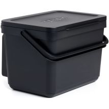 Tatay Pattumiera Per Umido 6l Compostiera Da Cucina Smart Con Supporto E Viti Incluse Design Compatto E Funzionale Materiale 100% Riciclato 