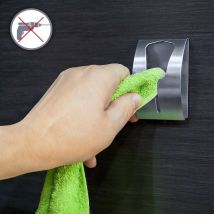 Tatkraft Ida - Porte-Serviettes Solide Adhésif En Acier Inoxydable 11816