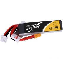 Batteria ricaricabile LiPo 7.4 v 450 mAh Numero di celle: 2 75 c Softcase XT30 - Tattu