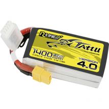 Modellbau-Akkupack (LiPo) 14.8 v 1400 mAh Zellen-Zahl: 4 130 c Block XT60 - Tattu