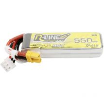 Pack de batterie (LiPo) 7.4 v 550 mAh Nombre de cellules: 2 95 c Softcase Y984082 - Tattu