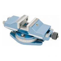 Tau de fraisage mécanique auto-centreur largeur des mors 160 mm ouverture 125 mm hauteur de mors 50 mm Bison 6531-160