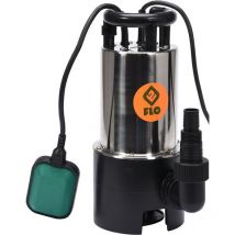 FLO - 79792, Pumpe de Wasser 1100 w, Schutzart IPX8, Spannung 230 v, Frequenz 50 Hz, cable de 10 m, ideal für Entwässerung und Bewässerung, 1 St.