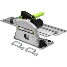 Tauchsäge 1400w Mit Führungsschiene - Sägeblatt 190mm, 24 Zähne - Constructor