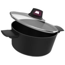 Taurus Best Moments Stielkasserolle 28 - Stielkasserolle of aus geschmiedetem Aluminium. 28 cm Durchmesser. ergonomischer Griff. für alle Herdarten