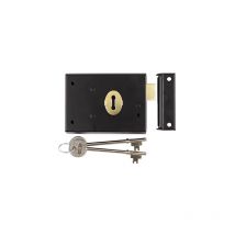 Timco Rim Deadlock Black - 106 x 74mm