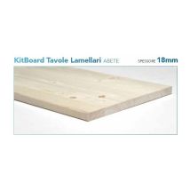 Tavola lamellare 18X800X400 – 18 mm – 800 x 400 mm – 2,7 kg – Guercio