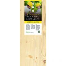 Tavola legno abete lamellare piallato CM.1,8X100X30