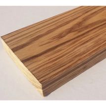 Tavola legno massello di belì grezzo mm 35 x più misure x 2050 (simile zebrano) dimensione disponibile: mm 35 x 140 x 2050